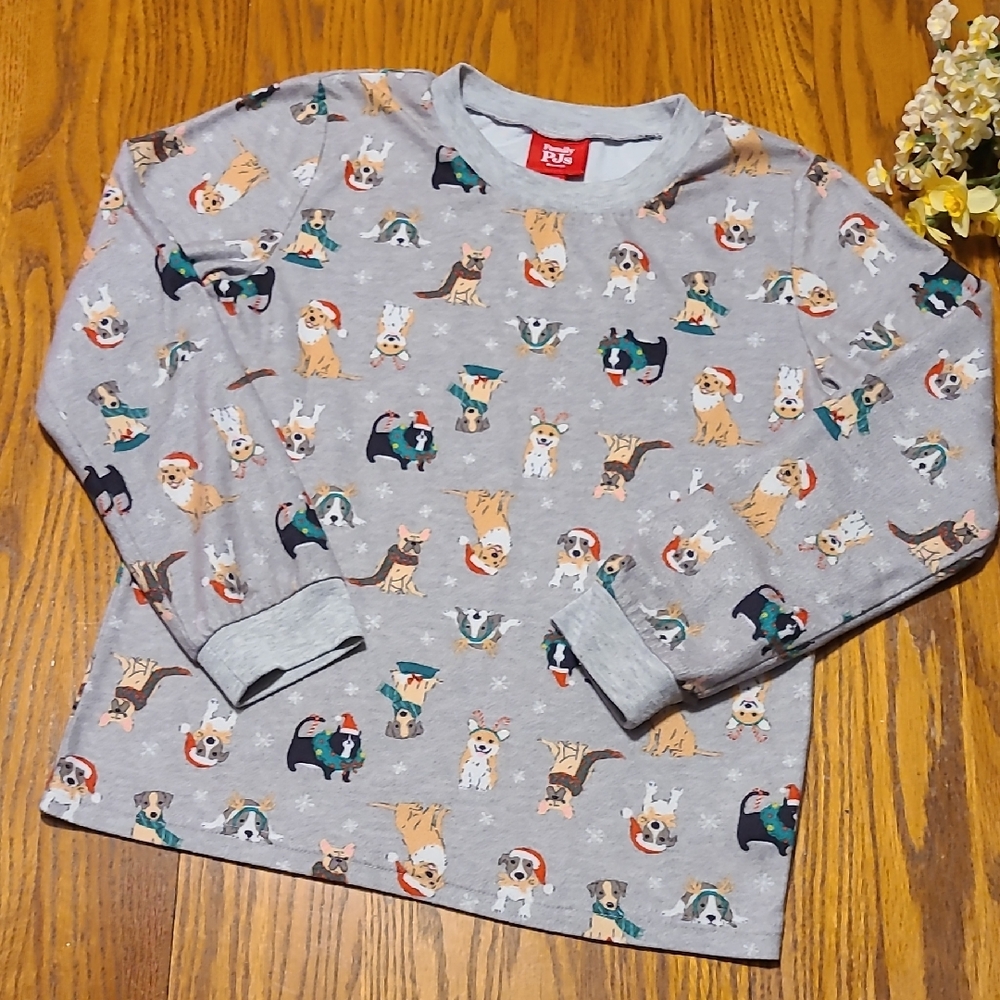 Macy's Dog Pajama Top - Gorl's Large